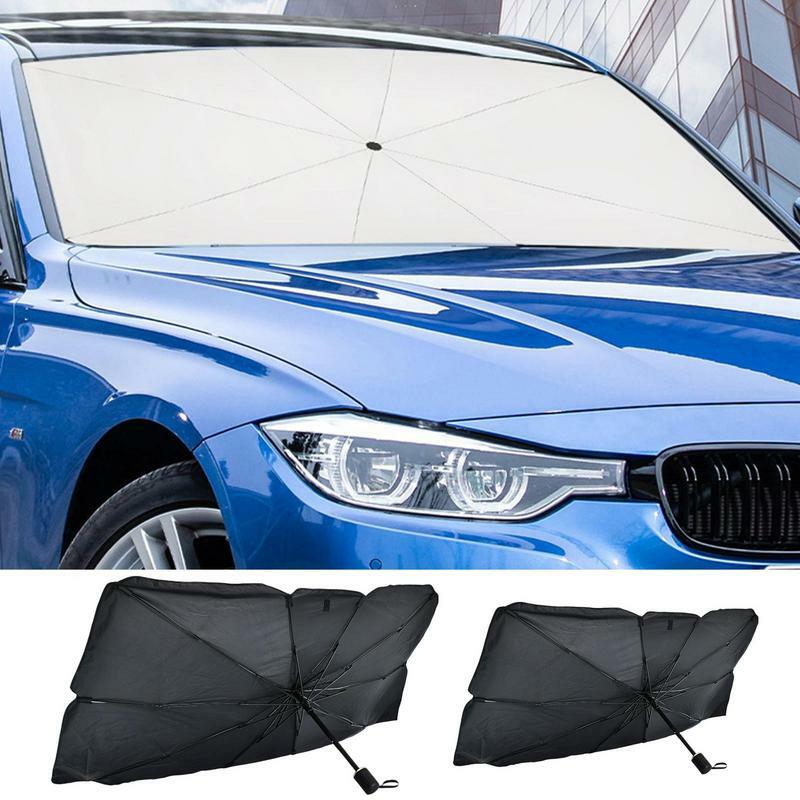 Parasol portátil para parabrisas de coche, protección de aislamiento térmico para ventana delantera, Protector UV