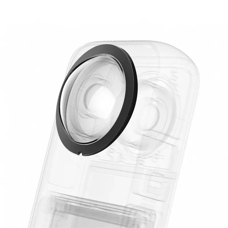 Pelindung lensa untuk Insta360 X3, pelindung lensa PC untuk Insta360 X3, penutup lensa kamera aksi olahraga
