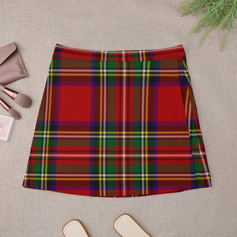 Mini jupe tartan pour femmes, robes de soirée pour femmes
