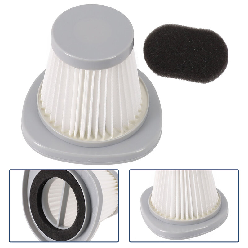 1Pc filtr i gąbka filtracyjna dla DX118C DX128C odkurzacz odkurzacz domowy filtr wymienić nasadkę