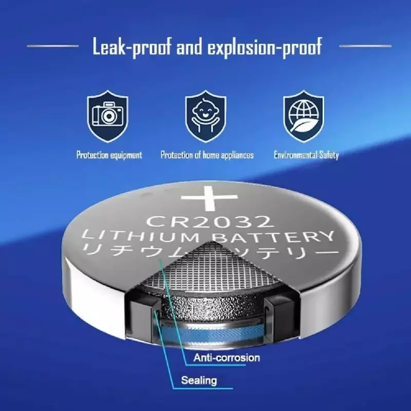 파나소닉 시계 계산기 시계 리모컨 장난감 단추 동전 셀용 정품 CR2032 CR 2032 3V 리튬 배터리, 5-60 개