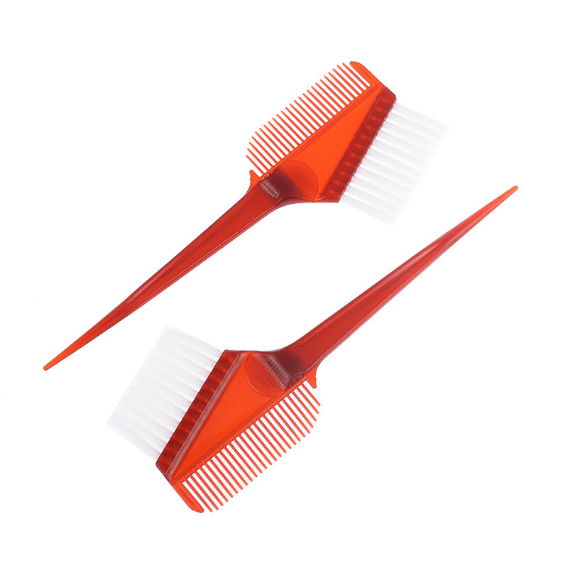 1pc Haar färbe bürste Kunststoff Haarfarbe Applikator Pinsel mit Kamm Friseursalon Tönung Friseur Styling-Tool