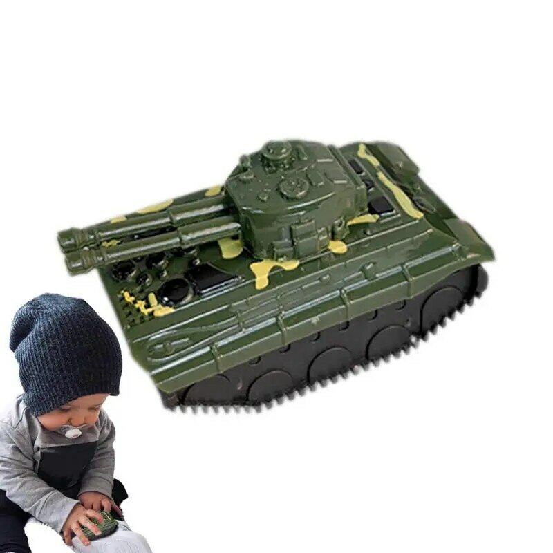 Pull Back Tank Model Toy para Crianças, Mini Tanque, Push and Go Tanks, Jogo Imaginativo, Favores do Partido, Enchimentos de Meia para Meninos e Meninas