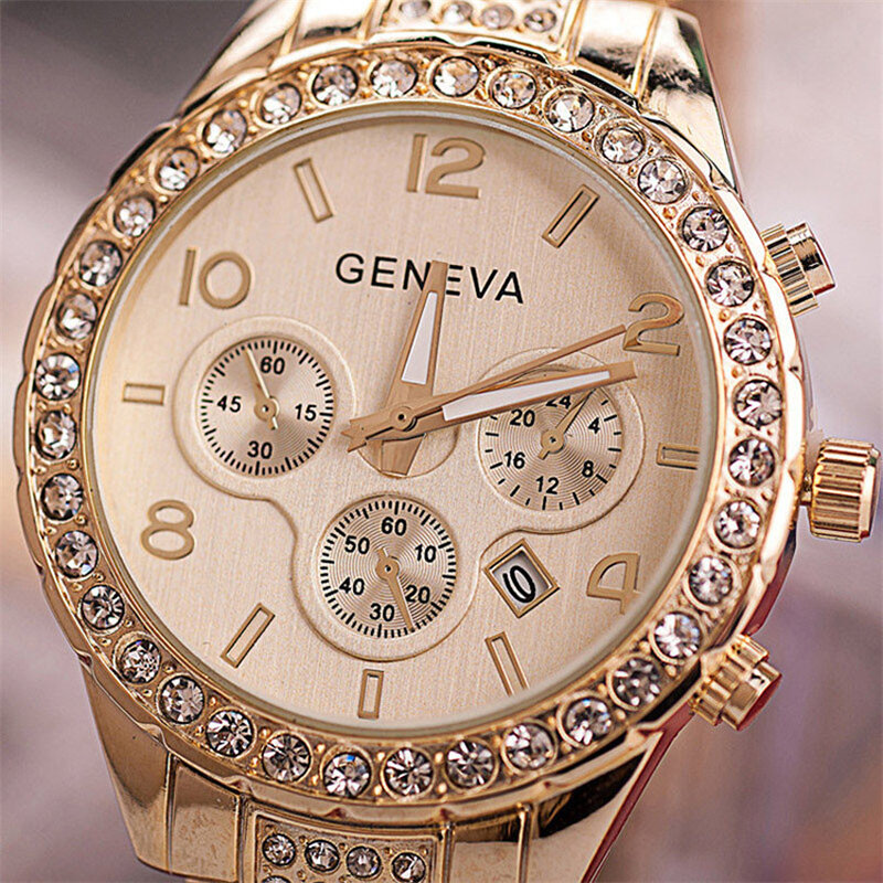 2022 new arrivals women watches exquisite stainless steel watch for women rhinestones luxury casual quartz watch Relojes Mujer