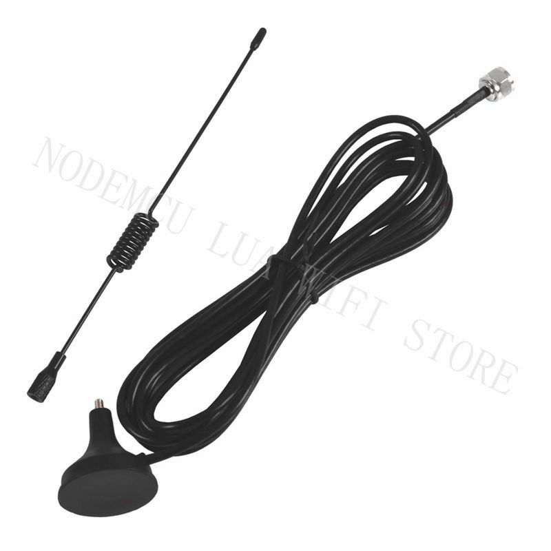75 Ohm FM Stereo Antenna Magnetic Base Male FM Antenna Kit For Yamaha Onkyo etc Stereo Receiver Table Top Radio Receiver