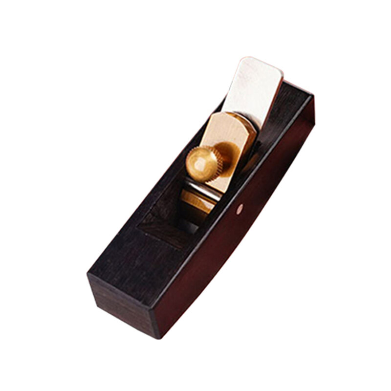 Cepilladora Manual de madera de ébano, herramienta de bricolaje de corte rápido, tipo plano