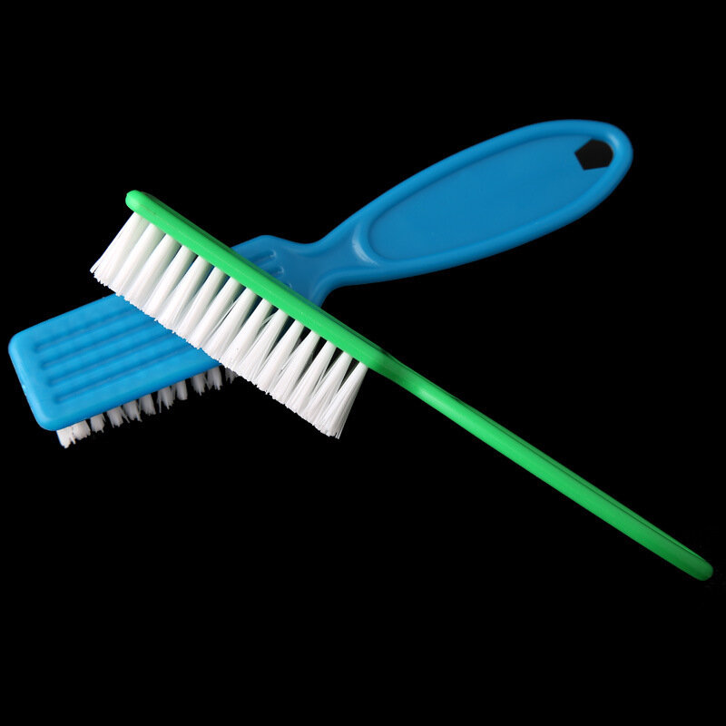 Cepillo de plástico para limpieza de uñas, limpiador de polvo para Gel acrílico UV, accesorios para el cuidado de la manicura, novedad de 2022