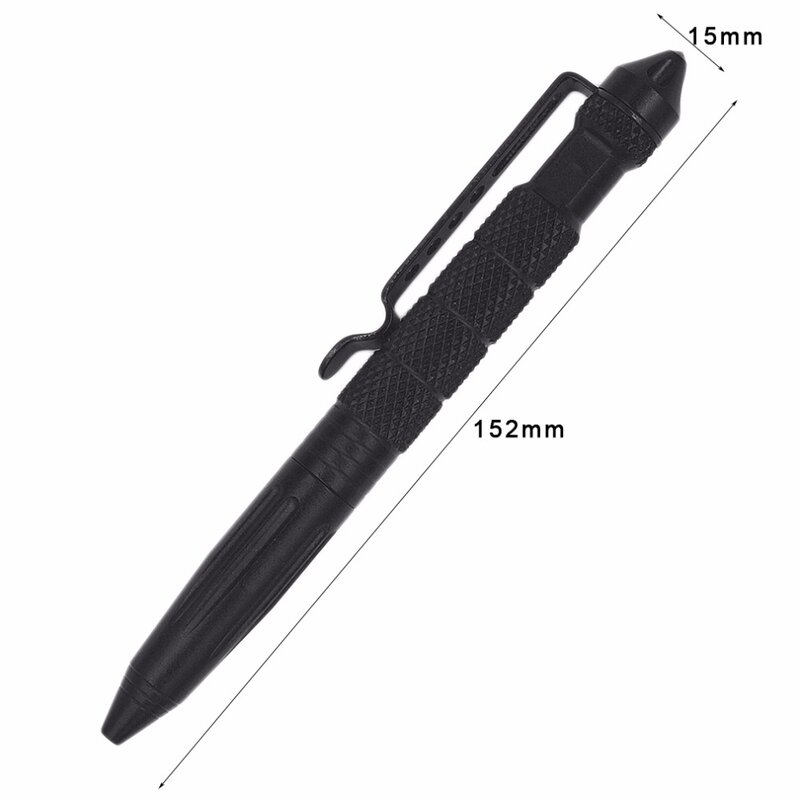 2 sztuk obrony długopis taktyczny lotnictwa aluminium antypoślizgowa taktyczna wojskowa długopis taktyczny element do tłuczenia szkła długopisy Selfe obrony EDC narzędzia zewnętrzne