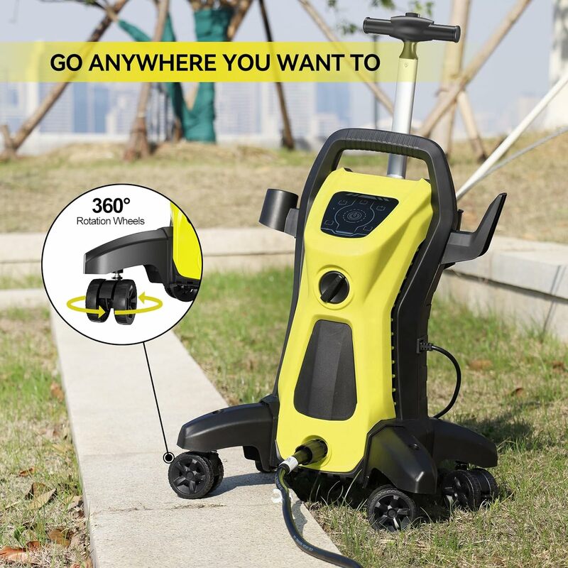 Electric Pressure Washer - 4380 PSI 2.8 GPM Power Washer Electric Powered with Upgrade Spray Handle Smart Control