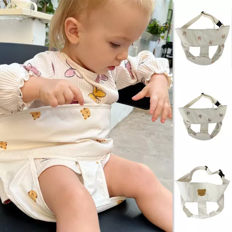Baby tragbare Esszimmers tuhl Sicherheits gurt Korea Bär Mittagessen Stuhl Anti-Drop schützen Wrap Fütterung Stuhl Geschirr Baby Stuhl Zubehör