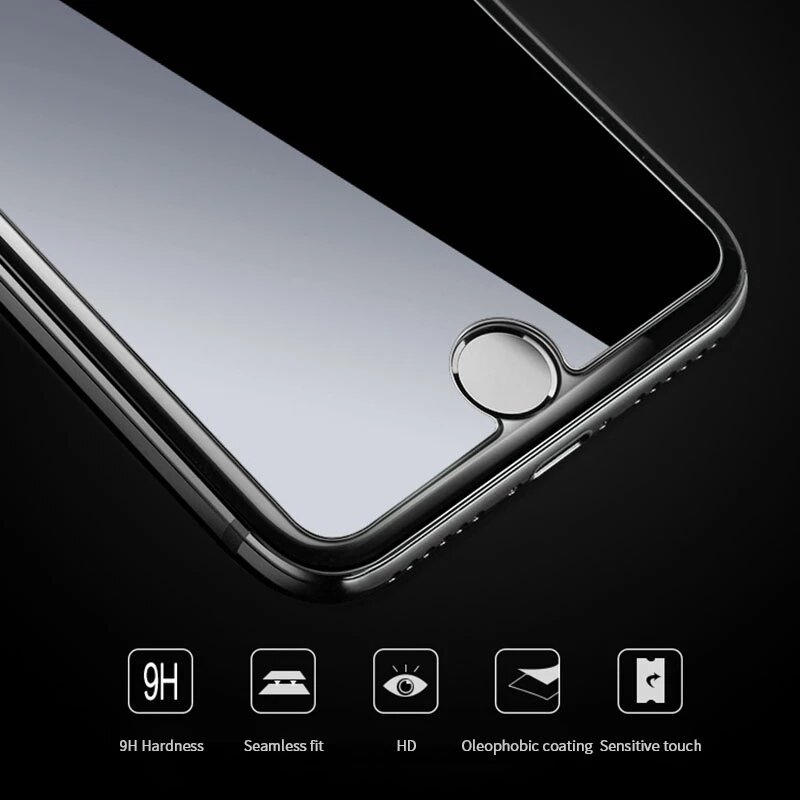 Film protecteur d'écran en verre pour iPhone SE 2020 2022 SE2 SE3 2022, protection complète de téléphone
