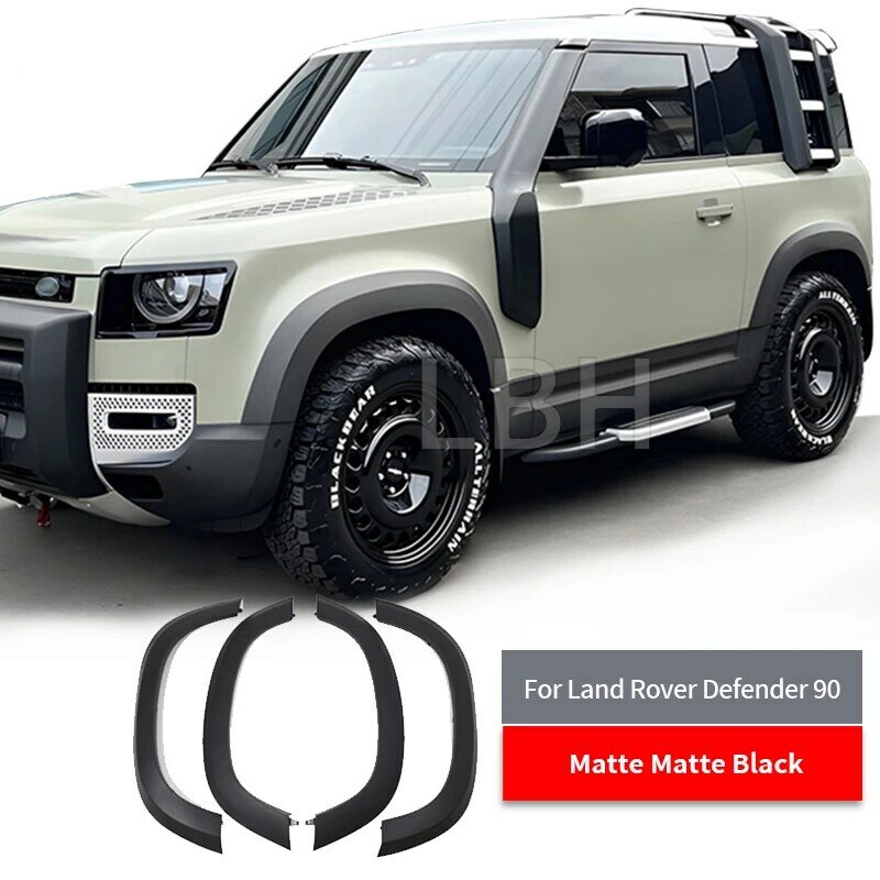 be suitable for Land Rover Defender 110/90 L663 upgraded off-road widened wheel arches with lights car wheel arches