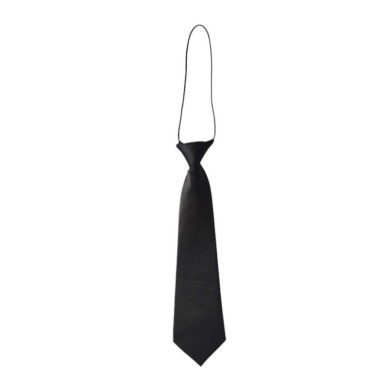 Cravatta per bambini cravatta in tessuto di raso per bambini accessori per abbigliamento per le vacanze per bambini mostra cravatte per bambini accessori per bambini M6M2