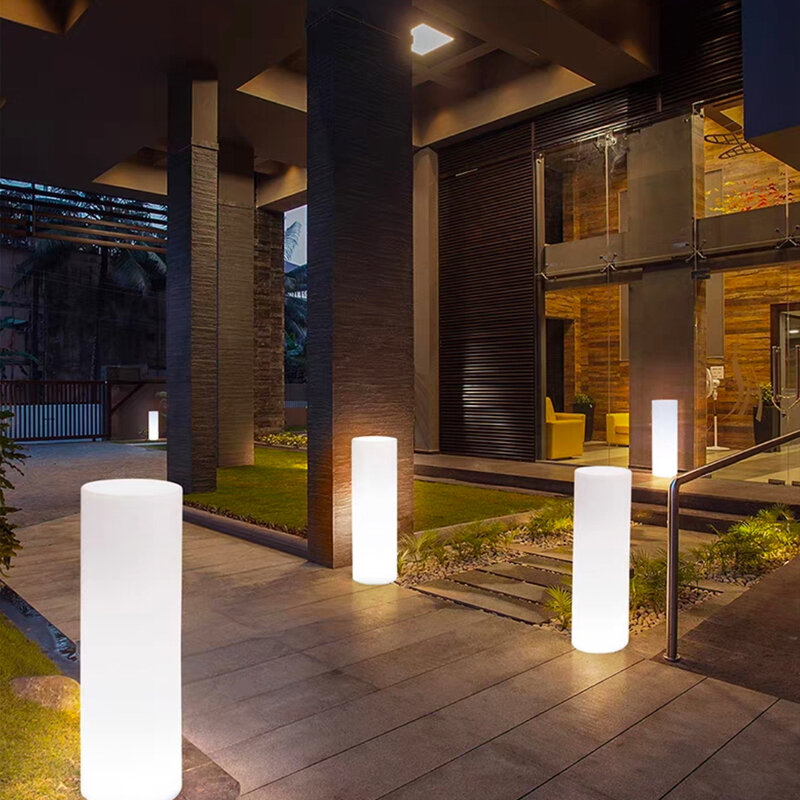Lampa podłogowa do restauracji hotelowej lampy ogrodowe na energię słoneczną przenośna bezprzewodowa zewnętrzna lampa podłogowa na imprezy