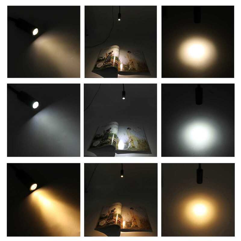 Lampe de lecture LED à col de cygne flexible à intensité variable avec port de chargeur USB, lampe murale pour camion, cabine de yachts Hurhome, Watches Boat, DC 12V, 24V