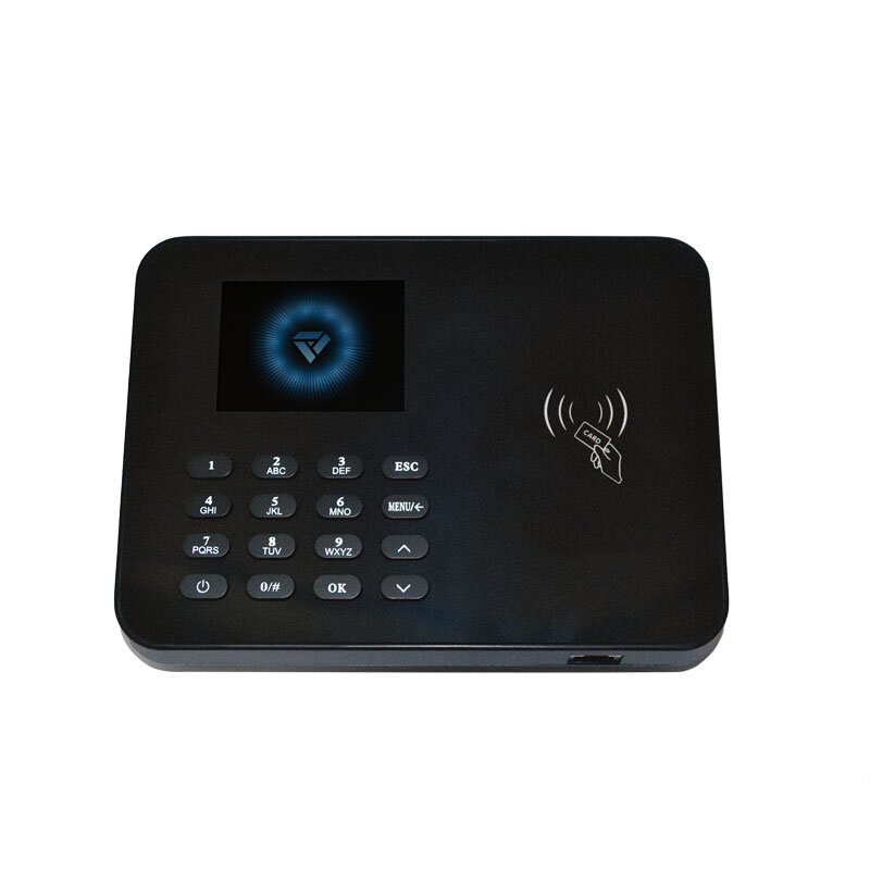 2. Система контроля посещаемости карт Tcp/ip RFID с цветным ЖК-дисплеем, поддерживает устройства электронного управления ID + IC картой сотрудником