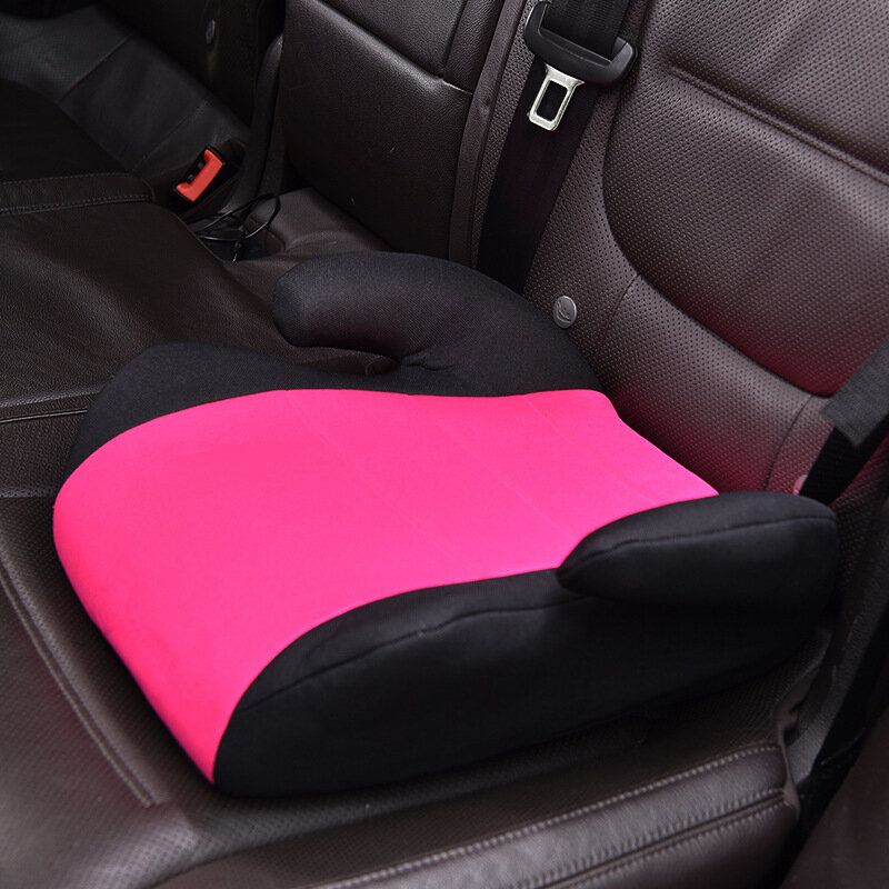 Fotelik bezpieczeństwa dla dziecka podkładka wspomagająca do użytku w samochodzie dla dzieci poduszka na siedzenie przenośne proste siedzisko w wieku 3-12 lat