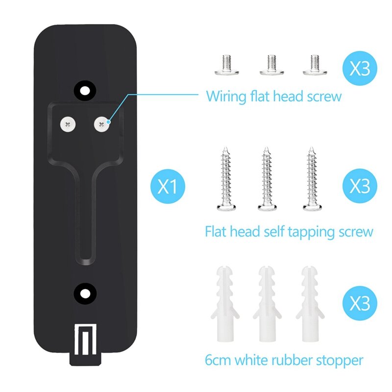 Suitable For Blink Base Plate, Video Doorbell Back Plate, Back Plate Doorbell Hardware Durable