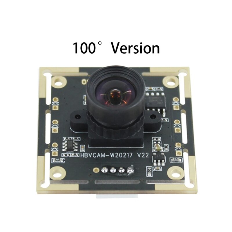 OV9732 1MP 카메라 모듈, 100 도 MJPG, YUY2 조정 가능한 수동 초점, 1280X720 PCB 보드, Winxp/7/8/10 내구성, 2M 케이블 포함