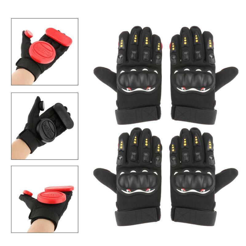 Male Skateboard Gloves Longboard Protective  Sliding Gloves
