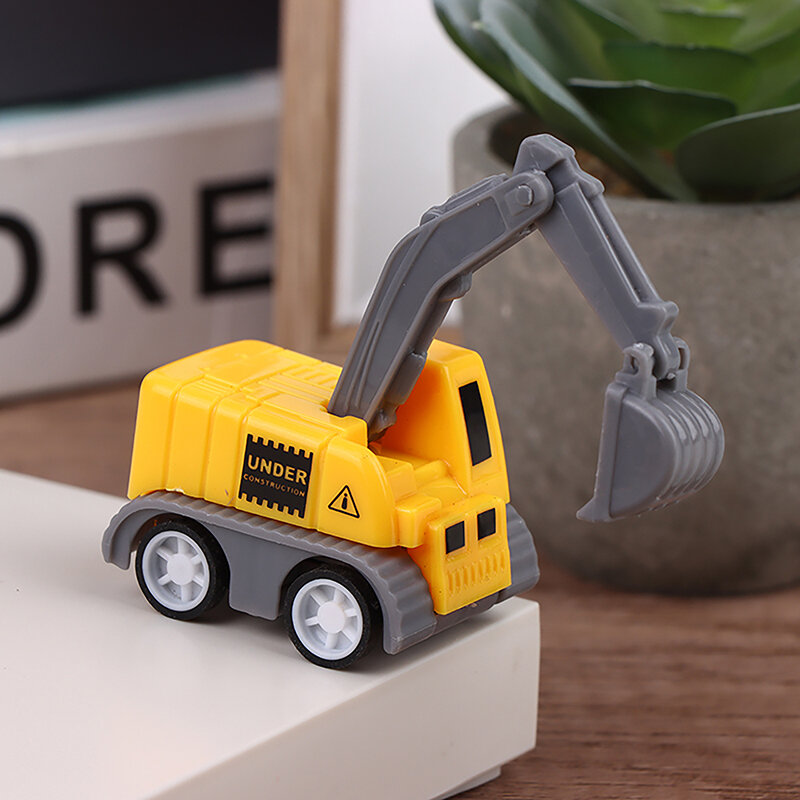 Décennie s de construction de jouets pour enfants, modèle de véhicule d'ingénierie, mini voitures, camion à benne basculante EbCrane, 5 pièces par ensemble