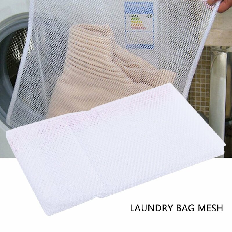 2 ukuran ritsleting tas cucian dapat digunakan kembali mesin cuci pakaian perawatan tas cuci jaring jaring kaus kaki pakaian dalam Lingerie tas cucian