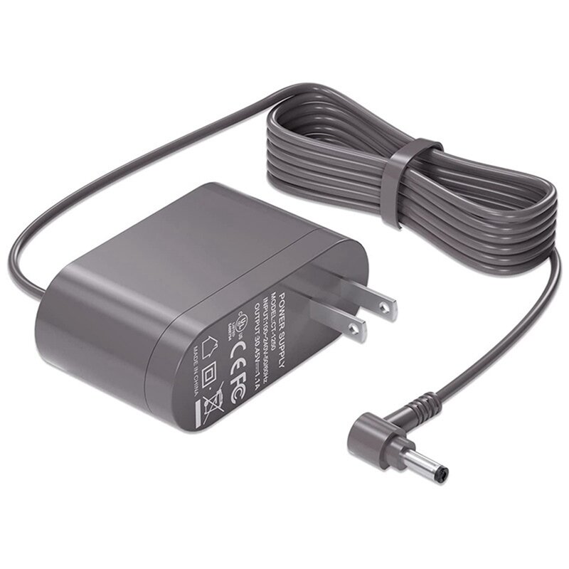 Adaptador de carregador para Dyson, Peças de vácuo sem fio, Carregador de bateria, US Plug, V10, V11, V12, V15, 30.4V, 217160-02