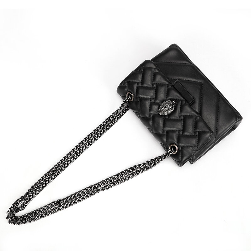 Fashion Kurt G Women's Bags Rainbow Eagle Head PU Leather Single Chain Shoulder Crossbody Bag Dating Handbag Commuting Tote Bag