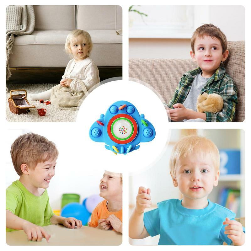 赤ちゃんのためのモンテッソーリ教育玩具、プルアクティビティのおもちゃ、シリコンの細かいモーターのスキル、リビングルームのための洗えるスキットおもちゃ