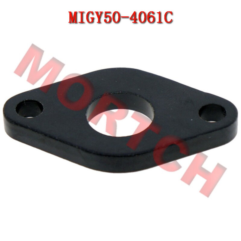 GY6 50cc Intake Manifold Insulator 50-4061C For GY6 50cc Chinese Scooter Moped 139QMB Engine