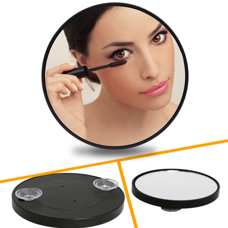 30x Magnification Mirror With Suction Cup Blackhead Magnifying Compact Remove Acne Pores Tool Bathroom Makeup Mirror