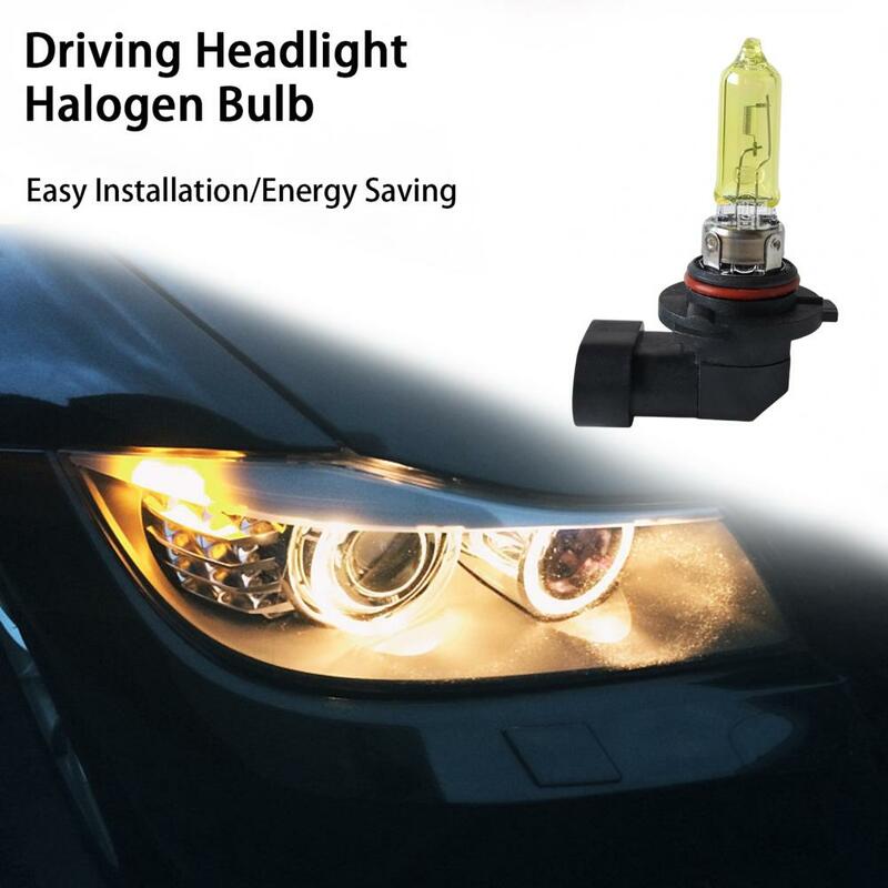 車のヘッドライト用の高出力交換用LED,2ユニット,hb3/9005,12V,60W,黄色