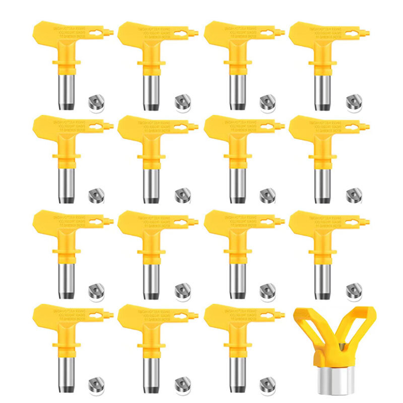 Suntool Yellow Multiple Models Airless Spray Gun Nozzle Tip 3600psi Airless Tips 395 515 for Paint Sprayer