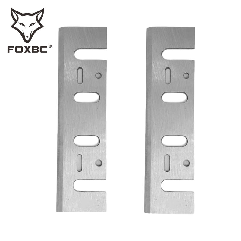 FOXBC 110mm HSS Hobel Klinge 110mm x 29mm x 3mm für interskol R-110/p110-01 Hobel messer Werkzeug 4PCS