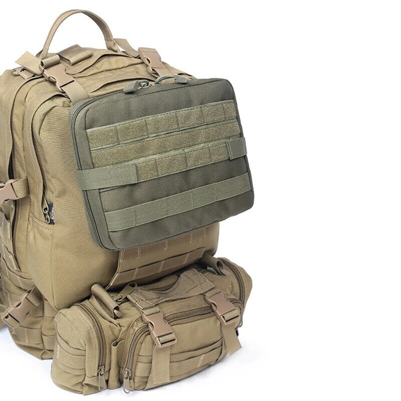 Kit de herramientas de utilidad EDC militar Molle para exteriores, paquete de cintura, bolsa de campo de primeros auxilios médica táctica, funda de soporte para teléfono, bolsa de caza