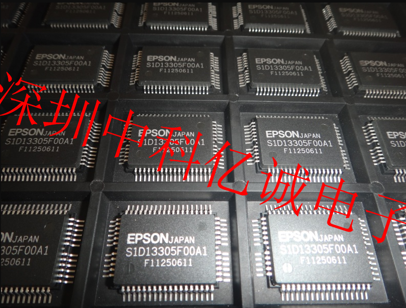 Epson s1d13305f00a1econ qfp60 s1d13305 sed13305