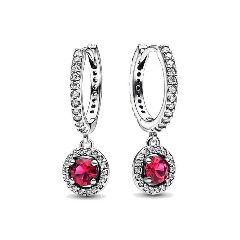 Serie roja de Navidad Apple Gift Dangle Charms Beads 925 Sterling Silver Plated Fit Original Heart Bracelet, joyería para mujer