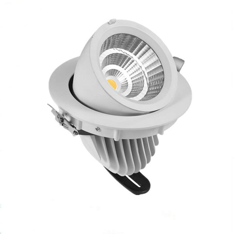 LED trunk light COB LED gimbal light 12W 40W Warm White Cold White COB LED gimble lamp rotatable led downlight Adjustable