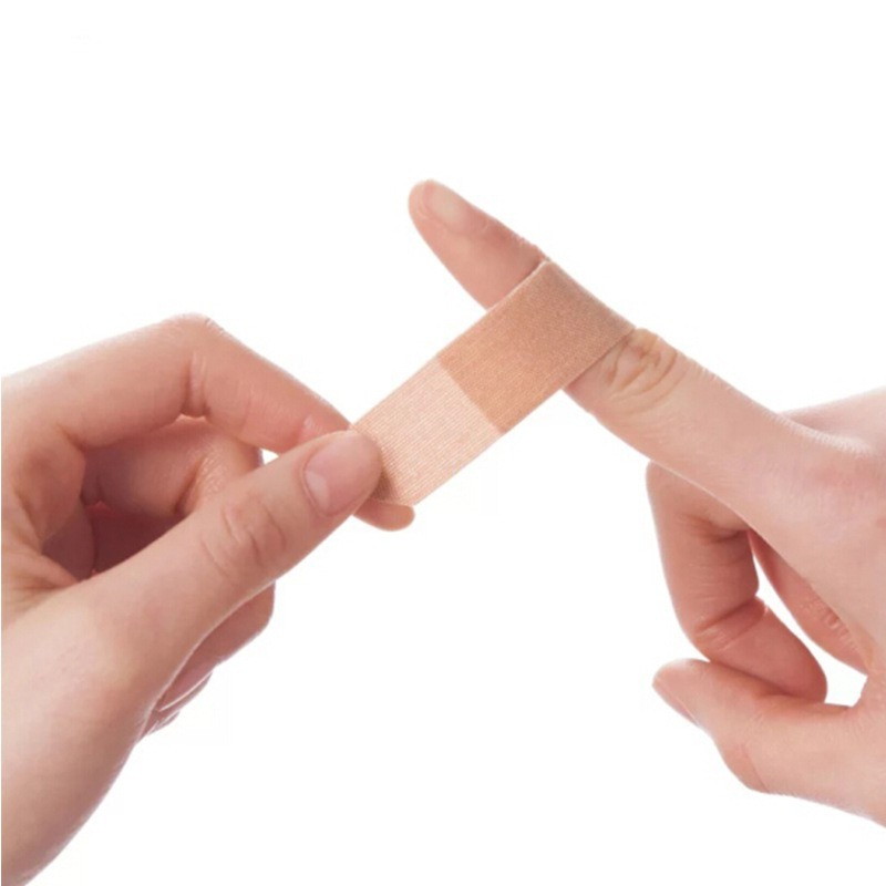 100 pçs/set Elástico Band Aid para Primeiros Socorros Médicos Tiras para Crianças Adulto Patches Ferida Vestir Gesso Bandagens Adesivas