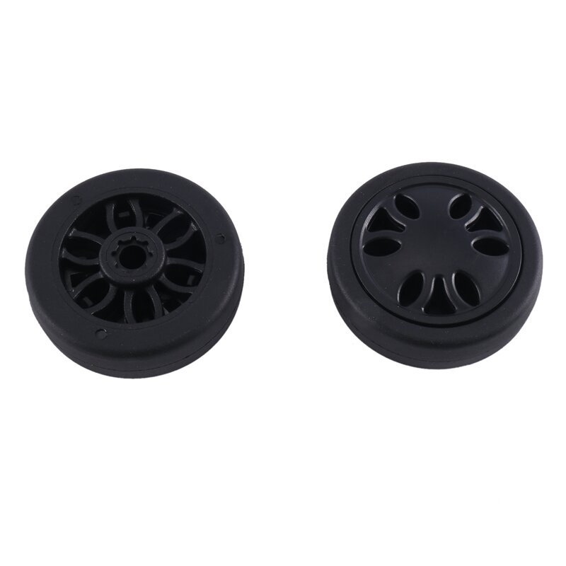 50Mm X15Mm Luggage Wheels Replacement Wear Resistant PU Caster Suitcase Replacement Wheels Luggage Replacement Wheels