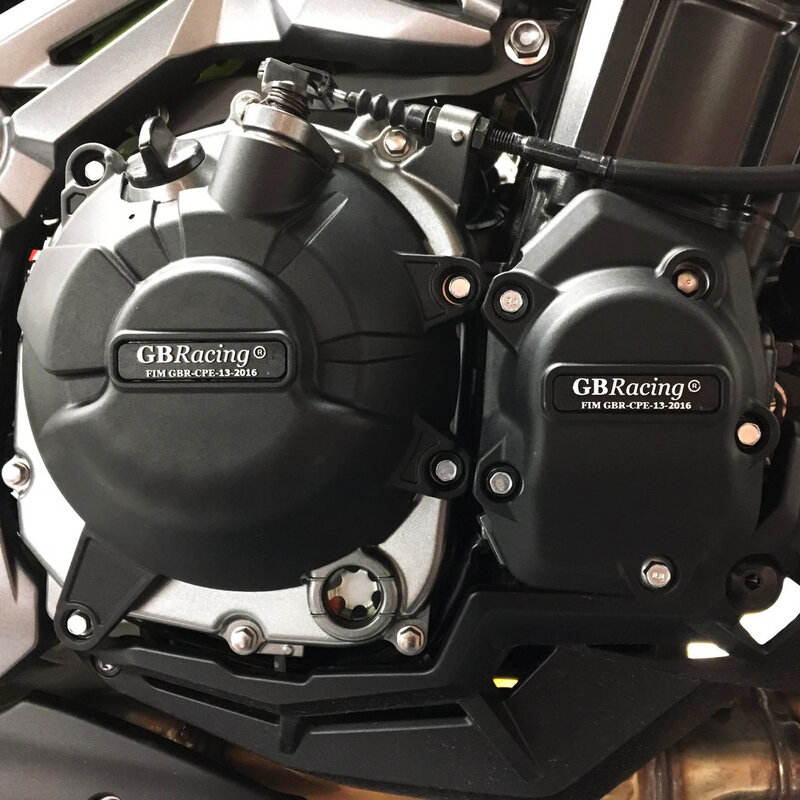 ฝาครอบเครื่องยนต์มอเตอร์ไซค์เคส GB Z900แข่งรถสำหรับ Kawasaki 2017-2024 /Z900SE 2022-2024 gbracing ฝาครอบเครื่องยนต์