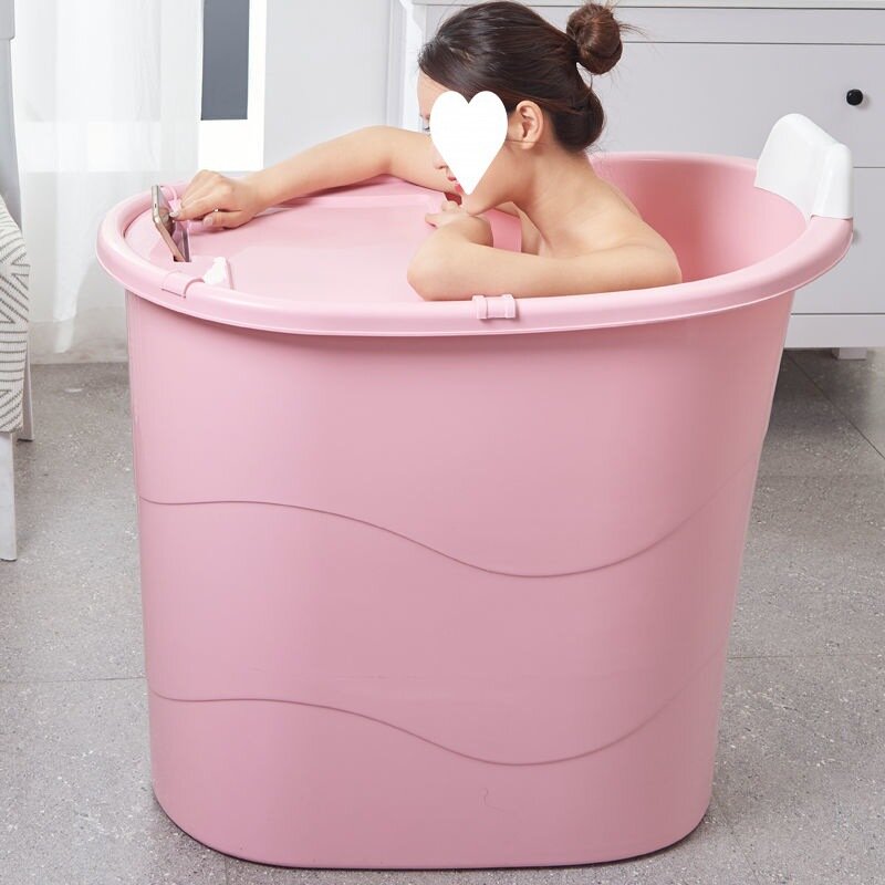 Erwachsene Badewanne verdickt Erwachsenen Badewanne Kunststoff Badewanne für Haushalt kleine Einheit Badewanne, ein Stück als Ersatz