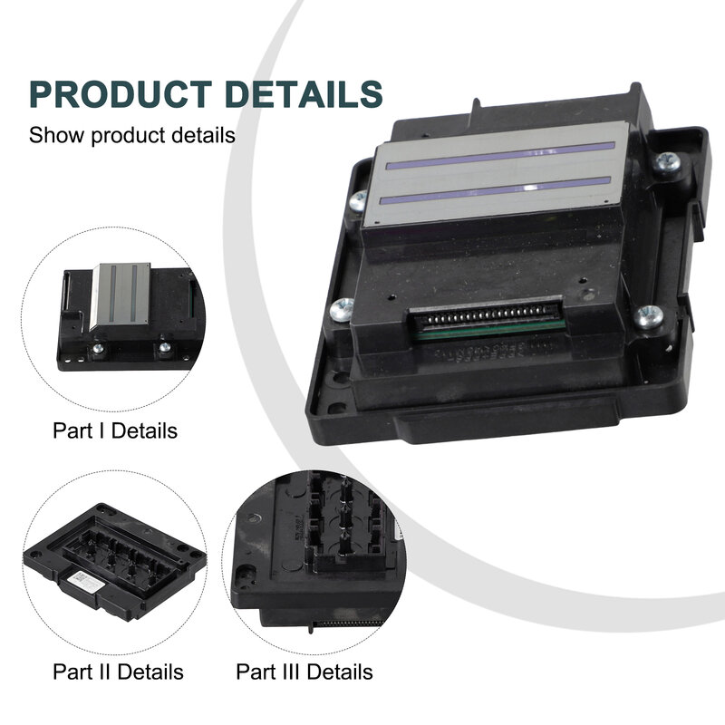 Kepala cetak Printhead untuk Epson WF-7610 WF-7620 WF-7621 WF 3620 3640 7111 Printer Printhead untuk alat listrik hitam