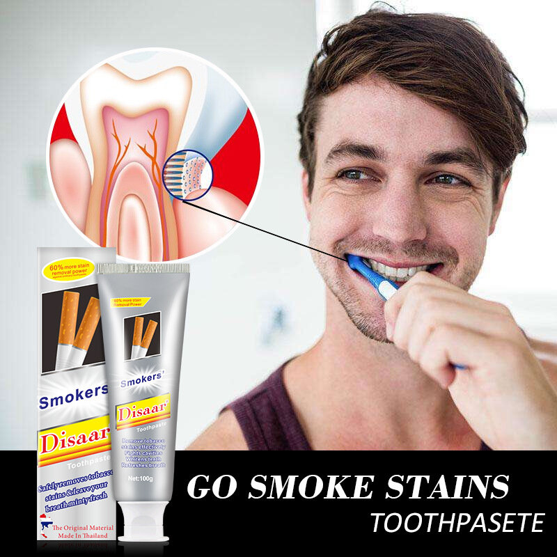 Zahnpasta Entfernt Rauch Flecken Tee Flecken Kaffee Flecken Frische Atem Verbessert Oral Hygiene Milden Bleaching Mundpflege 100g