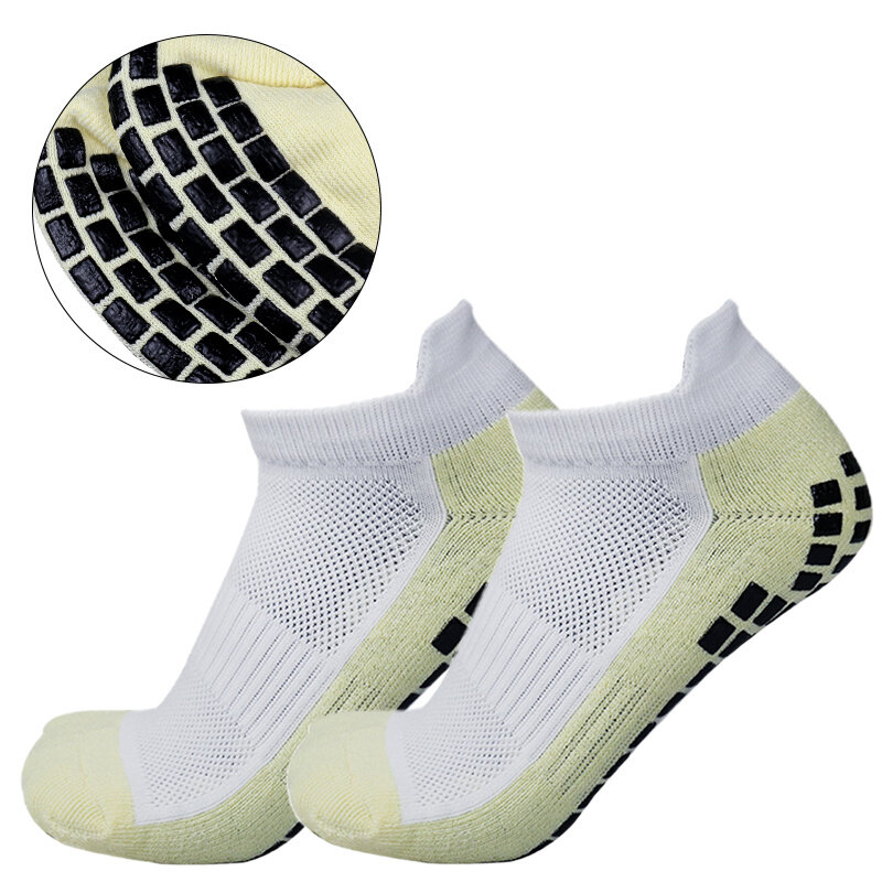 Chaussettes d'entraînement de football en silicone pour hommes et femmes, respirantes, courtes, sports de plein air, nouveau, 2023