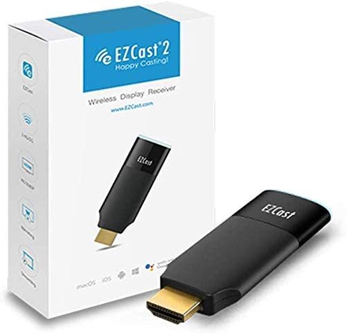 Wireless HDMI Display Adapter, supports WiFi 2.4 / 5GHZ, compatible with Android, iOS, Windows, MacOS, DLNA, Miracast