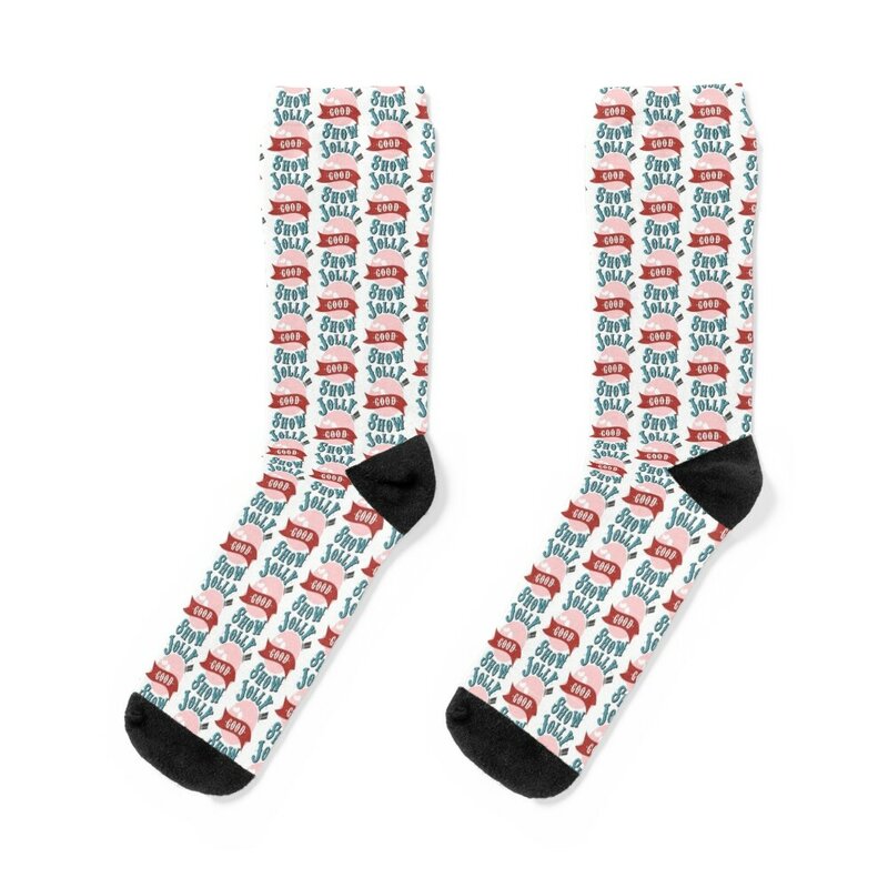 Jolly Good Show Socks pończochy sportowe noworoczne skarpety sportowe damskie męskie