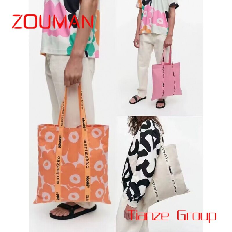 Custom , Eco Wholesale customized logos handle tote beach shopping bag canvas cotton bag with zipper