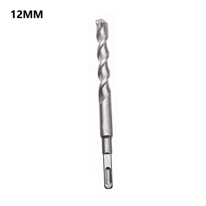Flat Tip 2 Cutter Drill Bit 6-16mm Accessories Carbide Drills Bits HRC45 To HRC48 Hammer Impact Masonry Replacement