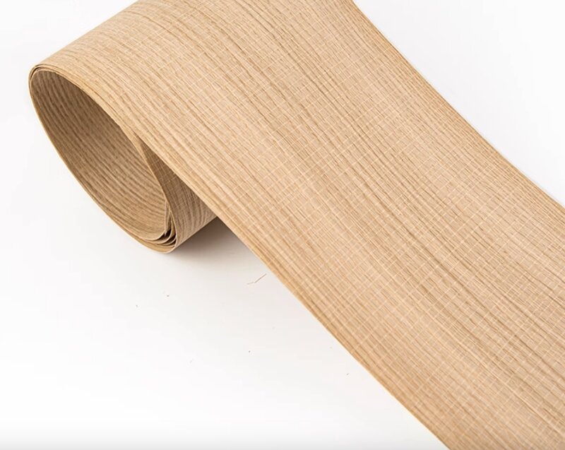 Veneer kayu lurus ek putih bergigi alami L: Veneer Speaker furnitur renovasi